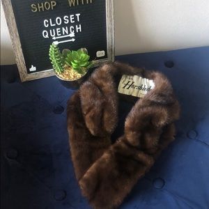 VINTAGE MINK FUR COLLAR